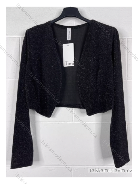 Cardigan/bolerko dlouhý rukáv dámské (S/M ONE SIZE) ITALSKÁ MÓDA IMPBB22S3796