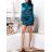Šaty elegantný dlhý rukáv dámske (S/M ONE SIZE) TALIANSKA MÓDA IMWE223970