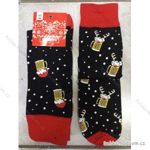 Ponožky veselé vianočné pánske (38/41, 42/46) POLSKÁ MÓDA DPP22219