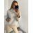 Svetr úpletový oversize s rolákem dlouhý rukáv dámský (S/M/L ONE SIZE) ITALSKá MóDA IM4221262/DR M/L Černá