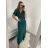 Šaty dlhé plesové spoločenské krátky rukáv dámske (S/M/L ONE SIZE) TALIANSKA MÓDA IMH2280330/DR2 vínová
