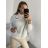 Sveter oversize s rolákom dlhý rukáv dámsky (S/M/L ONE SIZE) TALIANSKA MÓDA IMWD2292119