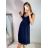 Šaty elegantní společenské na ramínka dámské (S/M ONE SIZE) ITALSKÁ MÓDA IMPSH2280565