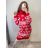 Šaty pletené rolák vianočný dlhý rukáv dámske (S/M ONE SIZE) TALIANSKA MÓDA IMWB22375/DR čierna S/M