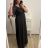 Šaty plesové dlouhé elegantní společenské krátký rukáv dámské nadrozměr (XL/2XL ONE SIZE) ITALSKÁ MÓDA IMM22PL80658