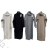 Šaty pletené s rolákom dlhý rukáv dámske (S/M/L ONE SIZE) TALIANSKA MÓDA IMD221099