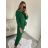 Šaty elegantní pletené dlouhý rukáv dámské (S/M ONE SIZE) ITALSKÁ MÓDA IMWKK224078