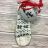 Ponožky Vánoční veselé dárkové balení v kouli teplé termo dámské (36-40) POLSKÁ MODA DPP22071A