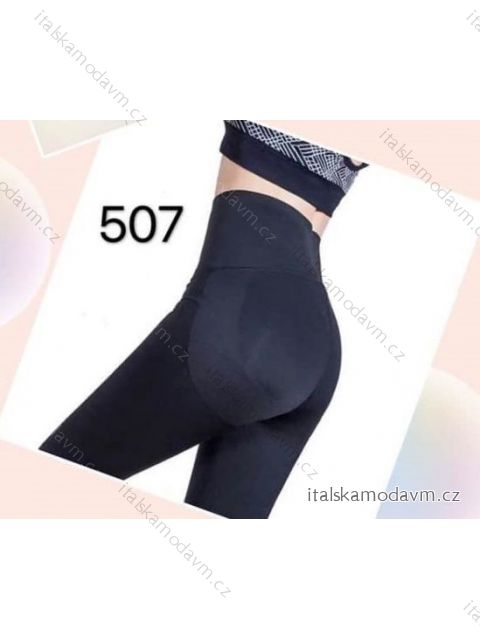 Legíny dlhé dámske zeštíhlující (S,M,L,XL ONE SIZE) TALIANSKÁ MÓDA IMM20748/DU čierna XL