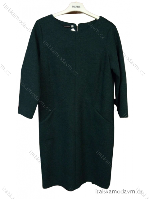 Šaty elegantný krátky rukáv letné dámske (44-46-48-50-52) Poľská MÓDA PMLP22KLARA/DU