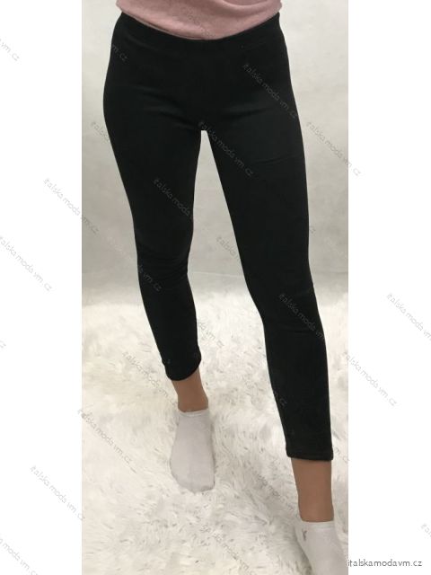 Legíny úzke teplé thermo dámske bambus (m-4XL) WD NFH-001/DU