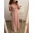 Šaty plesové elegantní společenské bez rukávu dámské nadrozměr (L/XL/2XL ONE SIZE) ITALSKÁ MÓDA IMM23XF-324/DU XL/2XL smaragdová