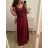 Šaty plesové elegantní společenské bez rukávu dámské nadrozměr (L/XL/2XL ONE SIZE) ITALSKÁ MÓDA IMM23XF-324/DU XL/2XL smaragdová