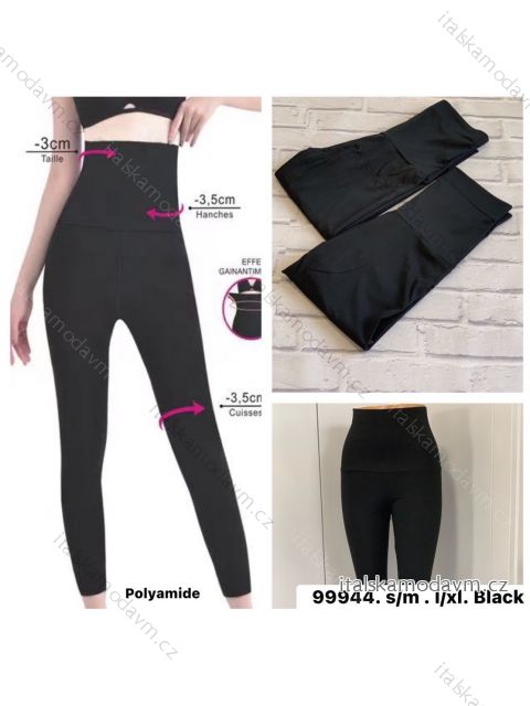 Legíny dlhé dámske zeštíhlující s vysokým pasem (S/ML/XL) TURECKÁ MÓDA TMWL2399944/DU