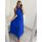Šaty dlouhé elegantní společenské bez rukávu dámské (L/XL ONE SIZE) ITALSKÁ MÓDA IMM22FS52701/DR L/XL bílá