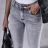 Rifle jeans push up dlhé nadrozmerné dámske (29-38) M.SARA MA523MS2511-C/DU