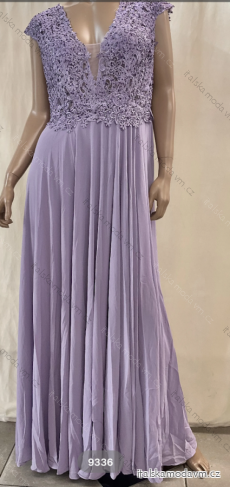 Šaty dlhé elegantné bez rukávov dámske (S/M ONE SIZE) TALIANSKA MÓDA FMPRP239336