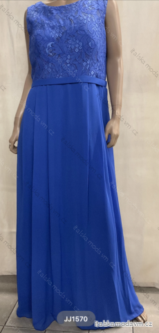 Šaty dlhé elegantné bez rukávov dámske (S/M ONE SIZE) TALIANSKA MÓDA FMPRP23JJ1570