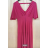 Šaty dlhé krátky rukáv dámske (S/M ONE SIZE) TALIANSKA MÓDA FMPRP23SF6054