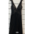 Šaty dlhé elegantné skladané na ramienka dámske (S/M ONE SIZE) TALIANSKA MÓDA FMPRP232311