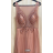 Šaty dlhé elegantné spoločenské na ramienka dámske (S/M ONE SIZE) TALIANSKA MÓDA FMPRP23JJ1678