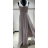 Šaty dlouhé elegantní společenské na ramínka dámské (S/M ONE SIZE) ITALSKÁ MÓDA FMPRP239286