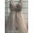Šaty elegantné na ramienka dámske (S/M ONE SIZE) TALIANSKA MÓDA FMPRP23DF_8901