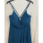 Šaty dlhé elegantné na ramienka dámske (S/M ONE SIZE) TALIANSKA MÓDA FMPRP23JR19035