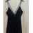 Šaty dlhé elegantné na ramienka dámske (S/M ONE SIZE) TALIANSKA MÓDA FMPRP23JR19035