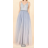 Šaty dlhé elegantné spoločenské na ramienka dámske (S/M ONE SIZE) TALIANSKA MÓDA FMPRP239295