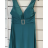 Šaty dlhé elegantné spoločenské na ramienka dámske (S/M ONE SIZE) TALIANSKA MÓDA FMPRP23JRE1372