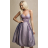 Šaty elegantné na ramienka dámske (S/M ONE SIZE) TALIANSKA MÓDA FMPRP23HM2261