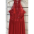 Šaty dlhé elegantné spoločenské bez rukávov dámske (S/M ONE SIZE) TALIANSKA MÓDA FMPRP23JR-17611