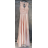 Šaty dlhé elegantné spoločenské na ramienka dámske (S/M ONE SIZE) TALIANSKA MÓDA FMPRP23R1349