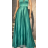 Šaty dlhé elegantné spoločenské na ramienka dámske (S/M ONE SIZE) TALIANSKA MÓDA FMPRP23HM2188
