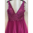 Šaty dlouhé elegantní společenské na ramínka dámské (S/M ONE SIZE) ITALSKÁ MÓDA FMPRP23DF8861