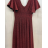 Šaty krátký rukáv dámské (S/M ONE SIZE) ITALSKÁ MÓDA FMPRP2333263