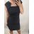 Šaty elegantné spoločenské dámske (2XL-4XL) TALIANSKA MóDA IMM23ELENA-B/DU