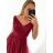 Šaty spoločenské dlhé elegantné dámske (S/M ONE SIZE) TALIANSKA MÓDA IM923MARINA