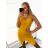 Šaty elegantné mini na ramienka dámske (S/M ONE SIZE) TALIANSKA MÓDA IM322105 korálová