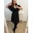 Šaty společenské elegantní šifonové krátký rukáv dámské nadrozměr (XL/2XL ONE SIZE) ITALSKÁ MÓDA IMM22ZO9013/DR VÍNOVÁ