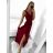 Šaty dlhé elegantné spoločenské letné na ramienka dámske (S/M ONE SIZE) TALIANSKA MÓDA IMPSH226329