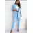 Súprava elegantné nohavice dlhé a sako dlhý rukáv dámska (S/M ONE SIZE) TALIANSKA MÓDA IMPBB232N8908/16767