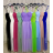 Šaty dlouhé elegantní společenské na ramínka dámské (S/M ONE SIZE) ITALSKÁ MÓDA IMPLP2352380098