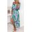 Šaty dlouhé šifonové carmen dámské (S/M ONE SIZE) ITALSKÁ MÓDA IMWGM23450