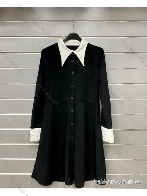 Šaty Wednesday dlhý rukáv dámske (S/M ONE SIZE) TALIANSKA MÓDA LIMWGS23562