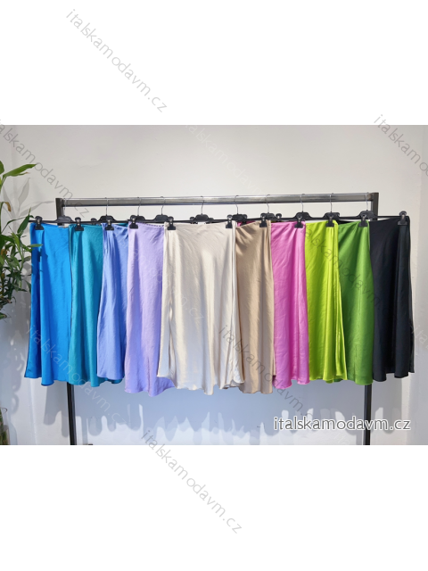 Sukňa stredne dlhá dámska (S/M ONE SIZE) TALIANSKA MÓDA IMPLM2322054G