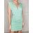 Šaty elegantné bez rukávov dámske (S/M ONE SIZE) TALIANSKA MÓDA IMPBB23S3416
