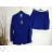 Souprava elegantní sukně a sako dámská (S-XL) ITALSKÁ MÓDA IMPGM237994-01 Černá S