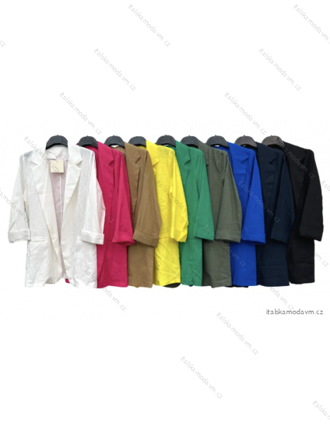 Sako dlhý rukáv dámske (S/M ONE SIZE) TALIANSKA MÓDA IMPLP230590